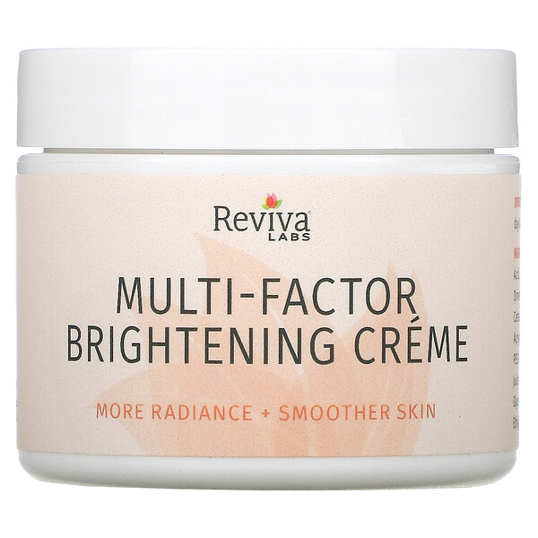 Reviva Labs, Multi-Factor Brightening Creme, 2 oz (55 g)