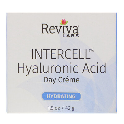Reviva Labs InterCell™, дневной крем с гиалуроновой кислотой, 42 г (1,5 унции)