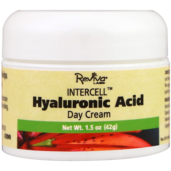 Reviva Labs, InterCell, Hyaluronic Acid Day Cream, 1.5 oz. (42 g