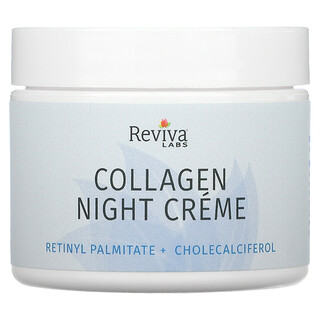 Reviva Labs, Crema nocturna de colágeno, 1.5 oz (42 g)