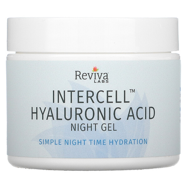 InterCell, Hyaluronic Acid Night Gel, Hydrating, 2.0 oz (55 g)