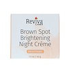 Reviva Labs, Brown Spot Brigtening Night Cream, 1.5 oz (42 g)