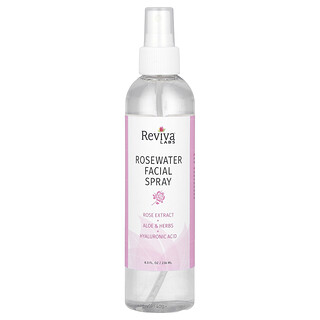 Reviva Labs, Semburan Muka Air Mawar, Kulit Normal hingga Kering, 8 fl oz (236 ml)