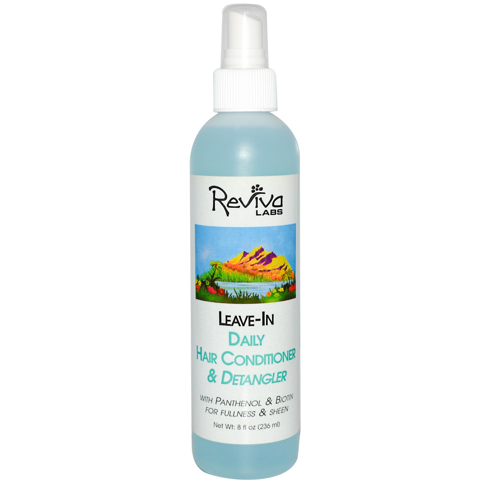 Reviva Labs, Daily Hair Conditioner & Detangler, LeaveIn, 8 oz (236 ml