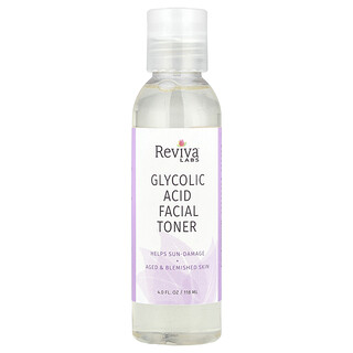 Reviva Labs, Tonico viso all’acido glicolico, 118 ml