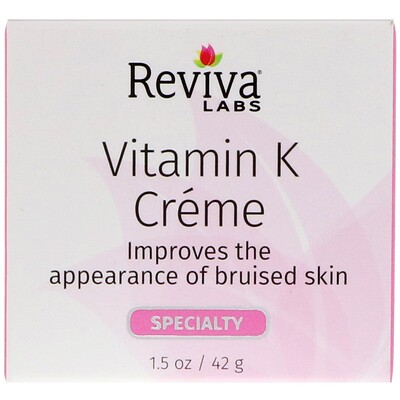 Reviva Labs Vitamin K Creme, крем с витамином К, 42 г (1,5 унции)