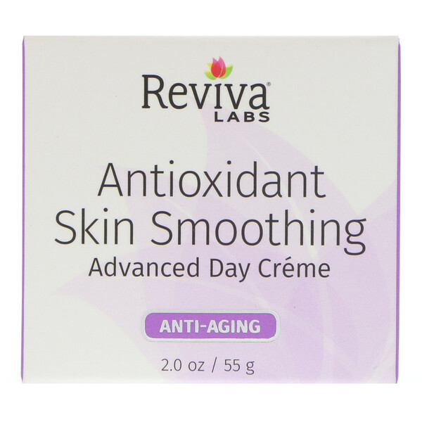 Reviva Labs, Antioxidant Skin Smoothing, Advanced Day Cream, Anti-Aging , 2 oz (55 g) (Discontinued Item)