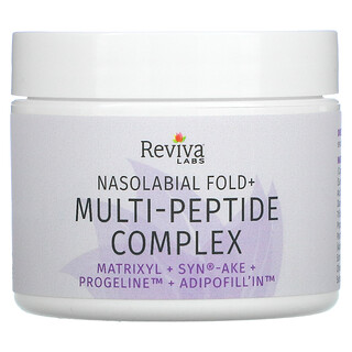 Reviva Labs, Nasolabialfalten- + Multipeptid-Komplex, 2 oz (55 g)