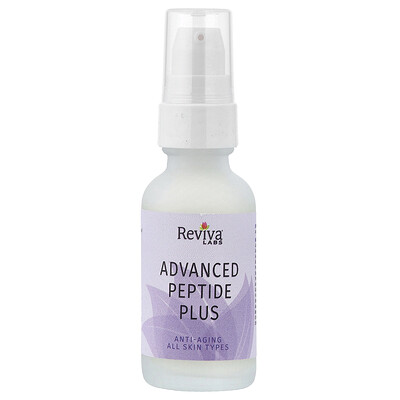 Reviva Labs, Advanced Peptide Plus, All Skin Types, 1 fl oz (29.5 ml)