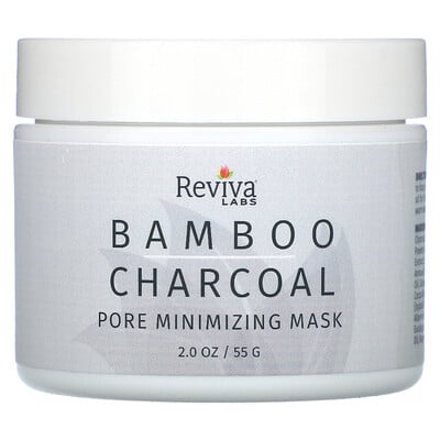 

Reviva Labs, Bamboo Charcoal, Pore Minimizing Exfoliating Beauty Mask, 2 oz (55 g)