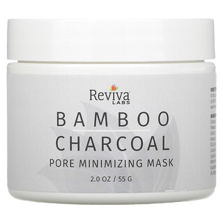 Reviva Labs, Carbón de bambú, máscara para reducir los poros, 2 oz (55 g)
