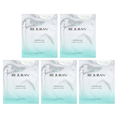 Rejuran, Turnover Beauty Mask, 5 Blatt, je 40 ml