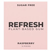 Refresh Gum, 植物基胶，树莓，12 片