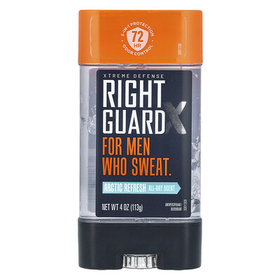 Right Guard  Xtreme Defense  Antiperspirant/Deodorant  Arctic Refresh  4 oz (113 g)
