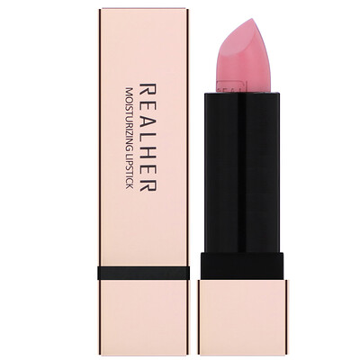 

RealHer So Sassy, Moisturizing Lipstick, Pink, 0.12 oz (3.5 g)