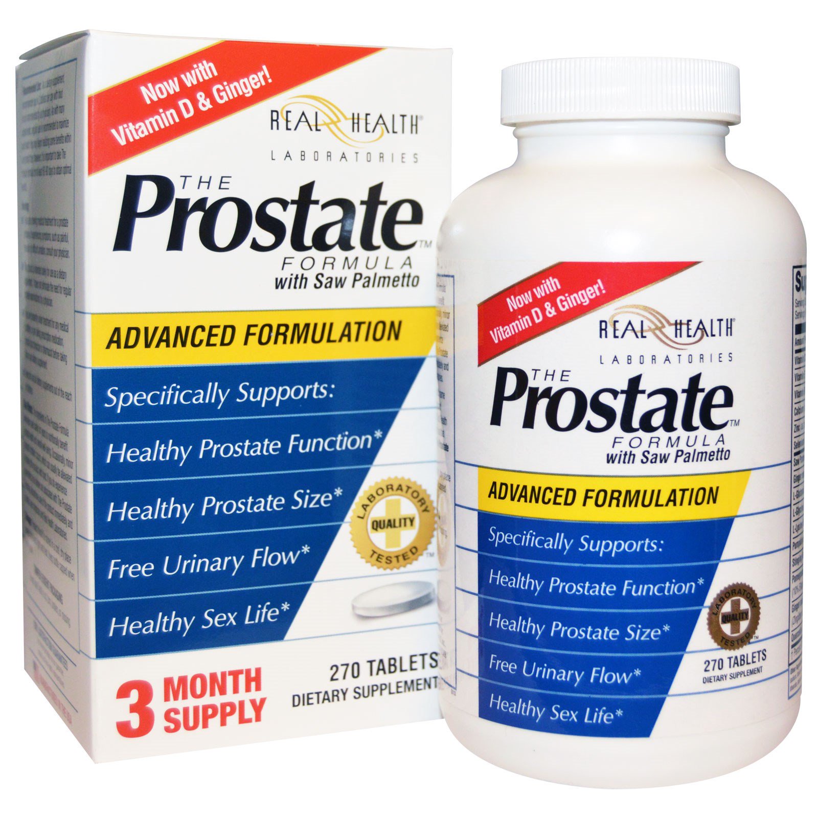 Real Health The Prostate Formula 270 Tablets 2390