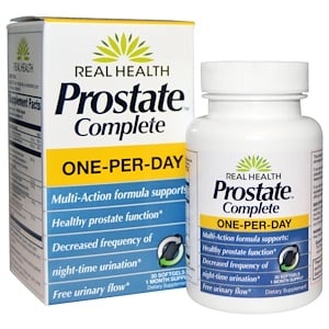 Real Health, Prostate Complete, 30 жидких гелевых капсул