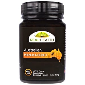 Отзывы о Рил Хэлс, Australian Manuka Honey, MGO 100, 17.6 oz (500 g)