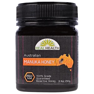 Отзывы о Рил Хэлс, Australian Manuka Honey, MGO 500, 8.8 oz (250 g)