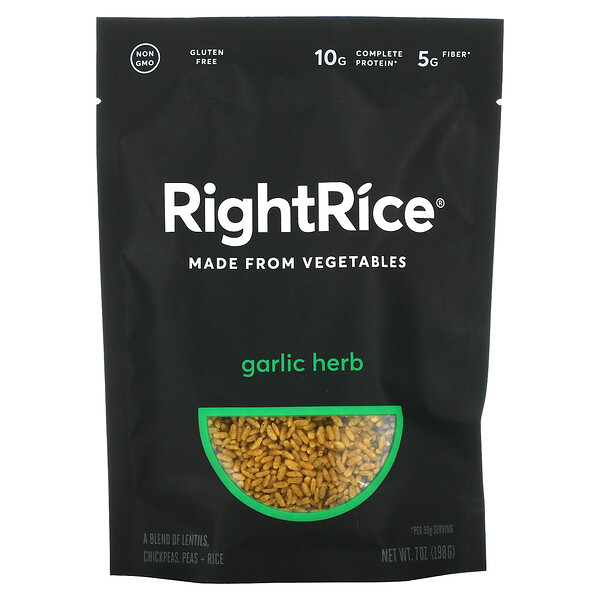 Made From Vegetables, Garlic Herb, 7 oz (198 g)