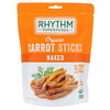 Rhythm Superfoods, Organic Carrot Sticks, Naked, 1.4 oz (40 g)