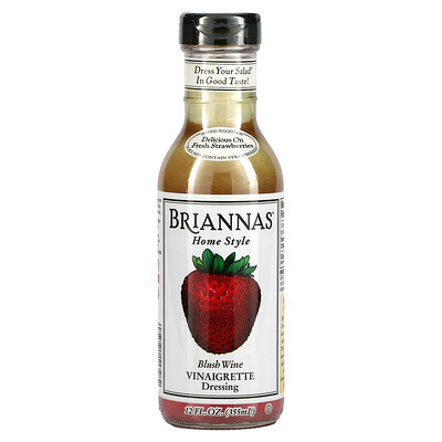 Briannas Home Style, румяна, заправка для винегрета, 355 мл (12 жидк. Унций)