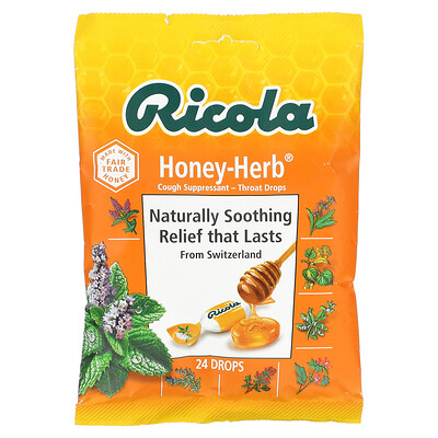 

Ricola, Honey Herb, 24 Drops