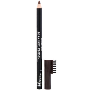 Отзывы о Rimmel London, Professional Eyebrow Pencil, 001 Dark Brown, .05 oz (1.4 g)