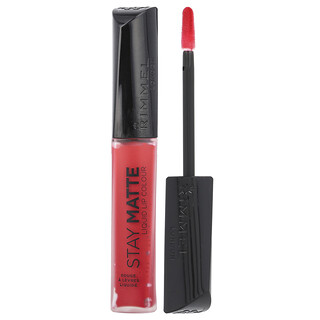 Rimmel London, Stay Matte, Color de labios líquido, Iniciador de fuego 500, 6,5 ml (0,21 oz. líq.)
