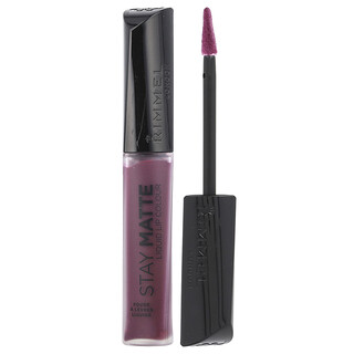 Rimmel London, Stay Matte, Течен цвят за устни, 800 Midnight, 0,21 течни унции (6,5 ml)