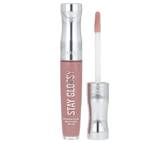 Rimmel London, Stay Glossy Lip Gloss, lipgloss, 130 Blushing Belgraves, 5,5 ml (0,18 fl. oz.)