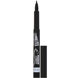 Отзывы о Rimmel London, Scandaleyes Thick & Thin Eyeliner, Black 001 , .0367 fl oz (1.1 ml)