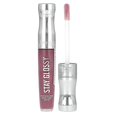 Rimmel London  Stay Glossy Lip Gloss  200 Tainted Love  0.18 fl oz (5.5 ml)