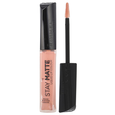 Rimmel London  Stay Matte  Liquid Lip Colour  707 Raw Kiss  0.21 fl oz (6.5 ml)