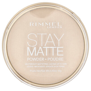 Rimmel London, Stay Matte, Hafif Matlaştırıcı Pudra, 011 Kremsi Doğal, 0,49 oz (14 gr)