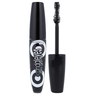 Rimmel London, Scandal Eyes, Máscara con glamour retro, 003 Negro extremo, 12 ml (0,41 oz. líq.)