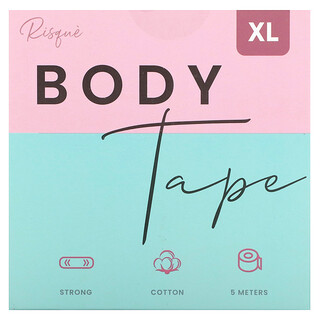 Risque, Vücut Bandı XL, Siyah, 1 Rulo, 5 Metre