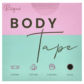 Risque, Vücut Bandı, Siyah, 1 Rulo, 5 Metre