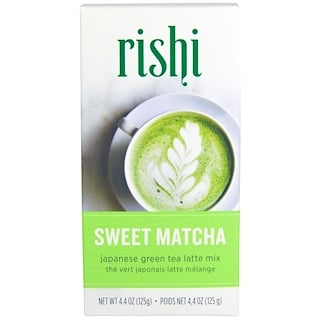 Rishi Tea, Japanischer Grüntee Latte Mix, Sweet Matcha, 125 g (4,4 oz.)
