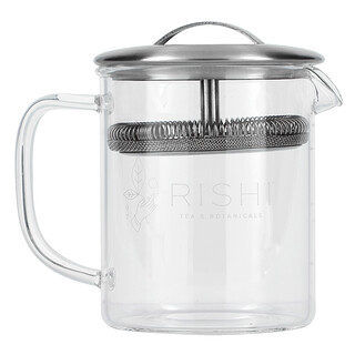 Rishi Tea, Simple Brew, заварочный чайник для листового чая, 400 мл (13,5 жидкой унции)