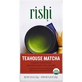 Rishi Tea, Teahouse Matcha, органический церемониальный японский зеленый чай, 20 г (0,70 унций) отзывы
