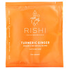 Rishi Tea, Organic Botanical Blend, Turmeric Ginger, Caffeine-Free, 15 Sachets, 1.74 oz (49.5 g)