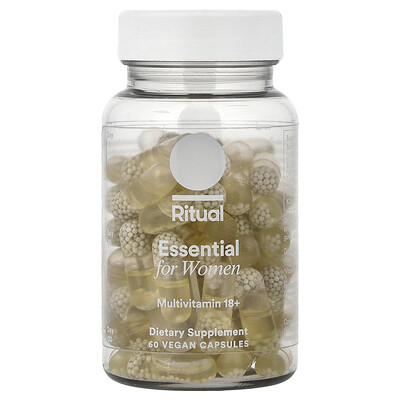Ritual Essential for Women Multivitamin 18 Mint 60 Vegan Capsules