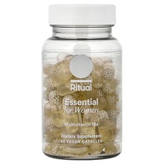 Essential for Women, мультивітаміни для 18+, м’ята, 60 веганських капсул