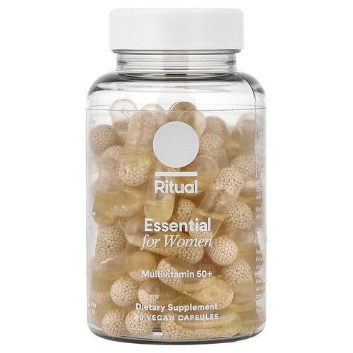Ritual Essential for Women, Multivitamin 50+, Mint, 60 Vegan Capsules