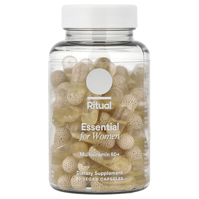 Product Image for Ritual, Essential for Women, Multivitamin 50+, Mint, 60 Vegan Capsules