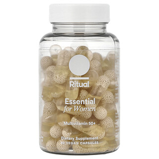 Ritual, Essencial para Mulheres, Multivitamínico Acima de 50 Anos, Menta, 60 Cápsulas Veganas