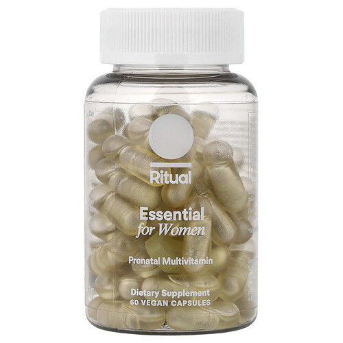 Ritual, Essential for Women, Prenatal Multivitamin, pränatales Multivitamin für Frauen, Zitrus, 60 vegane Kapseln