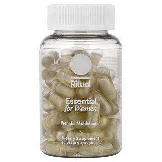Ritual, Viktigt för kvinnor, multivitamin för gravida, citrusfrukter, 60 veganska kapslar
