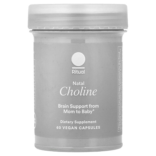 Ritual, Natal Choline, Natal Cholin, Zitrus, 60 vegane Kapseln (275 mg pro Kapsel)